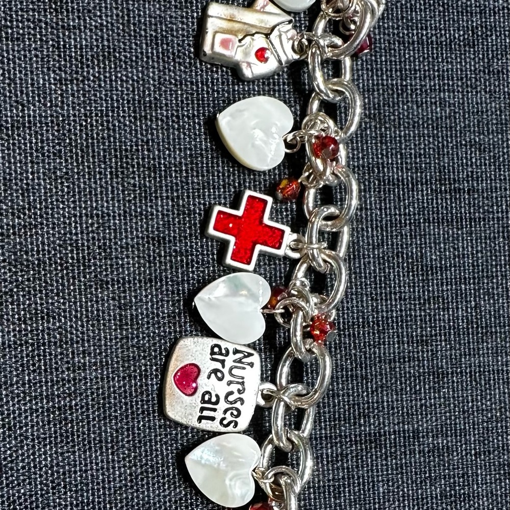 New never used Nurse Charm bracelet